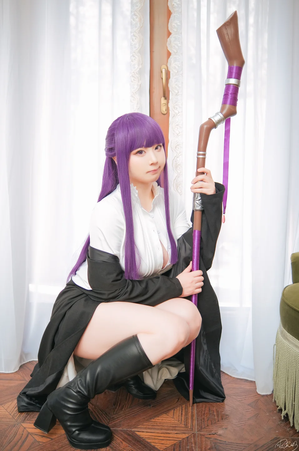 皮皮奶 - 葬送的芙莉莲·菲伦 [62P-795MB](1) tg@simisebaisi 【丝足阁】019.webp